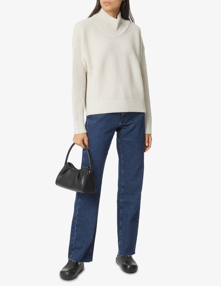 rinascente SEVENTY Wool blend turtleneck sweater - White