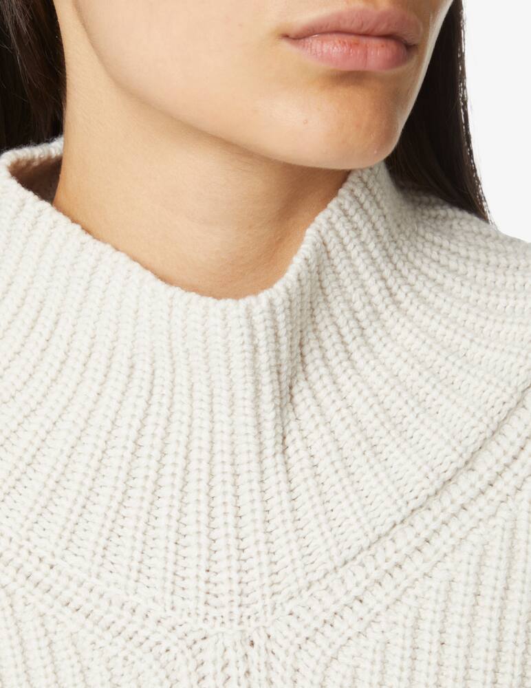 rinascente SEVENTY Wool blend turtleneck sweater - White