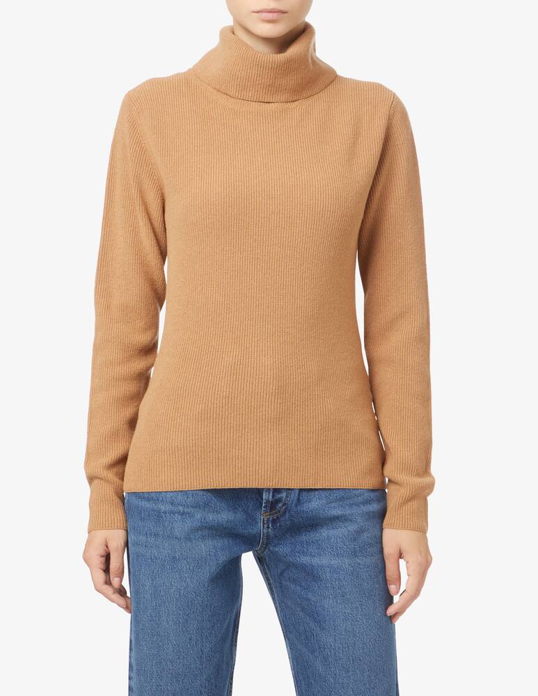 rinascente SEVENTY Dolcevita in misto lana con costa inglese - Beige