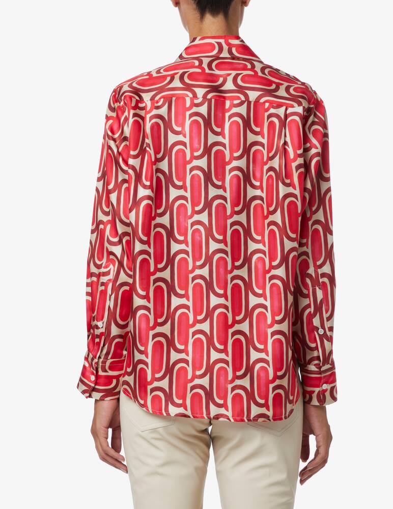 rinascente SEVENTY Camicia in twill di seta - Rosa