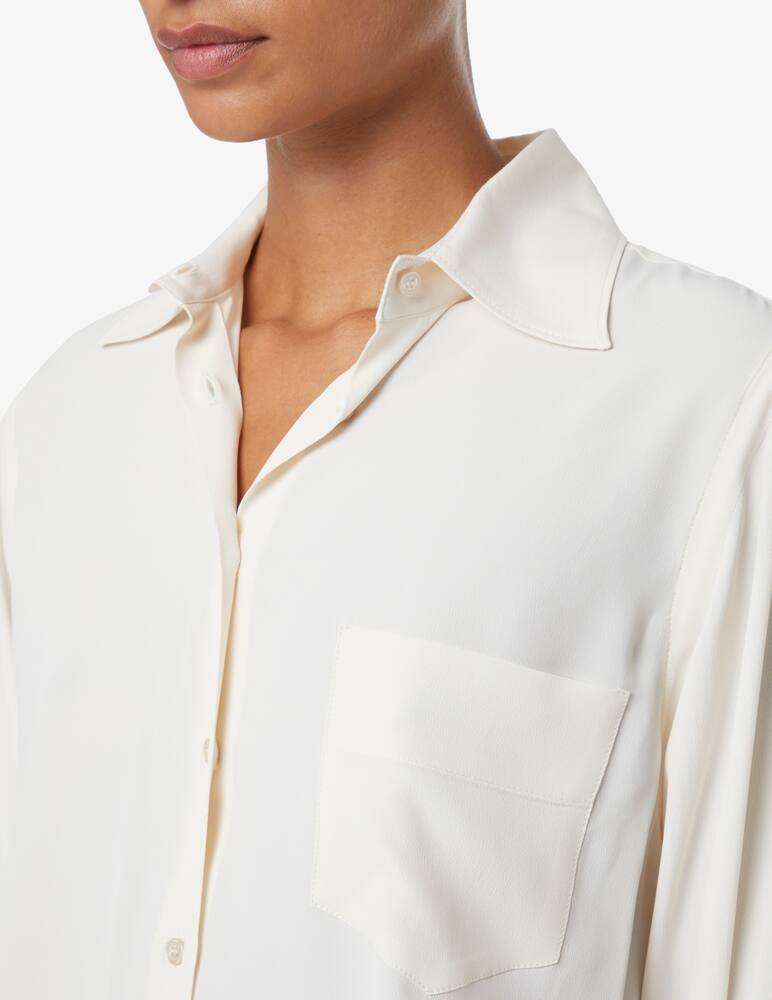 rinascente SEVENTY Camicia in misto seta - Bianco