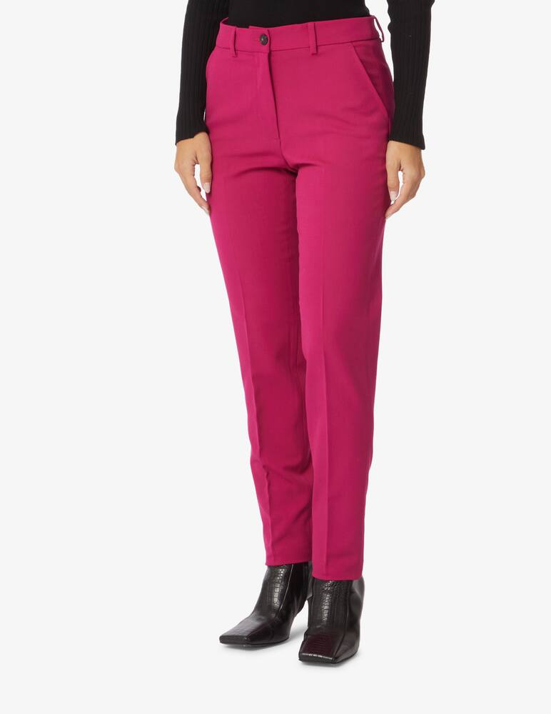 rinascente SEVENTY Wool blend cigaretta trousers - Pink