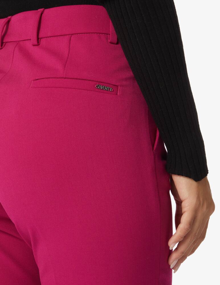 rinascente SEVENTY Wool blend cigaretta trousers - Pink