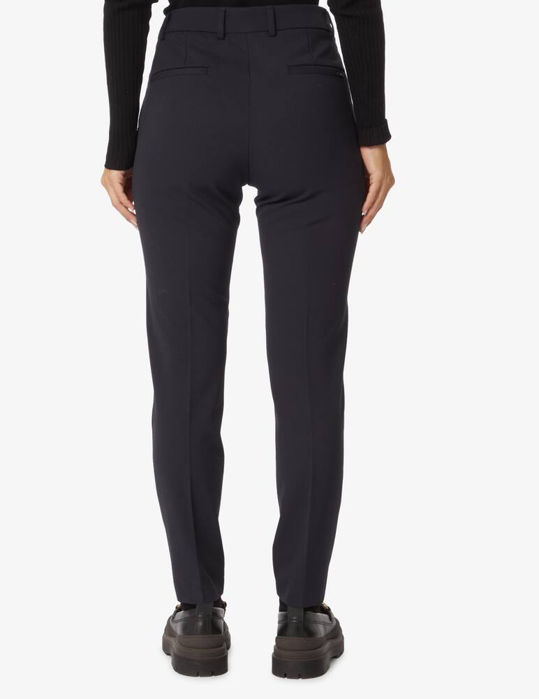rinascente SEVENTY Wool blend cigaretta trousers - Black