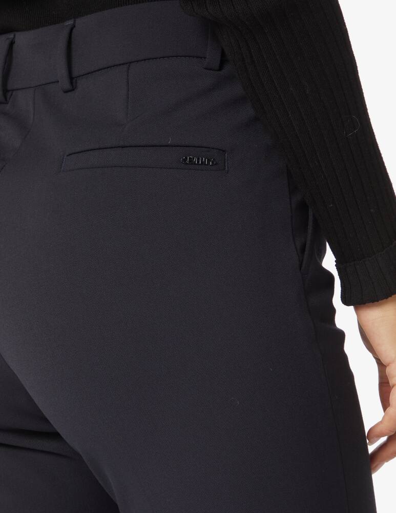 rinascente SEVENTY Wool blend cigaretta trousers - Black