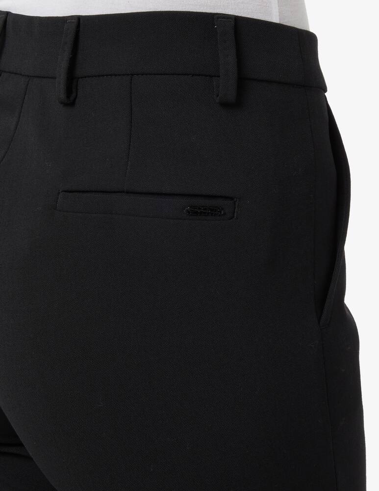 rinascente SEVENTY Pantaloni a sigaretta in frescolana - Nero