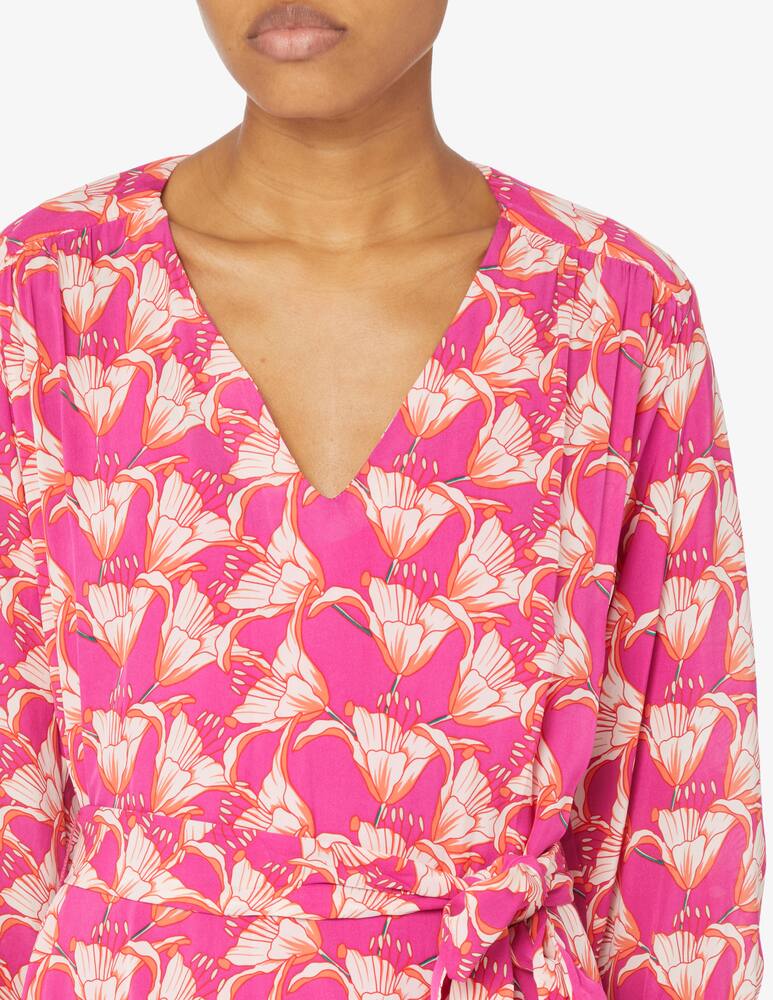 SEVENTY Vestito in viscosa con stampa a fiori - immagine 4 SEVENTY Vestito in viscosa con stampa a fiori - immagine 4