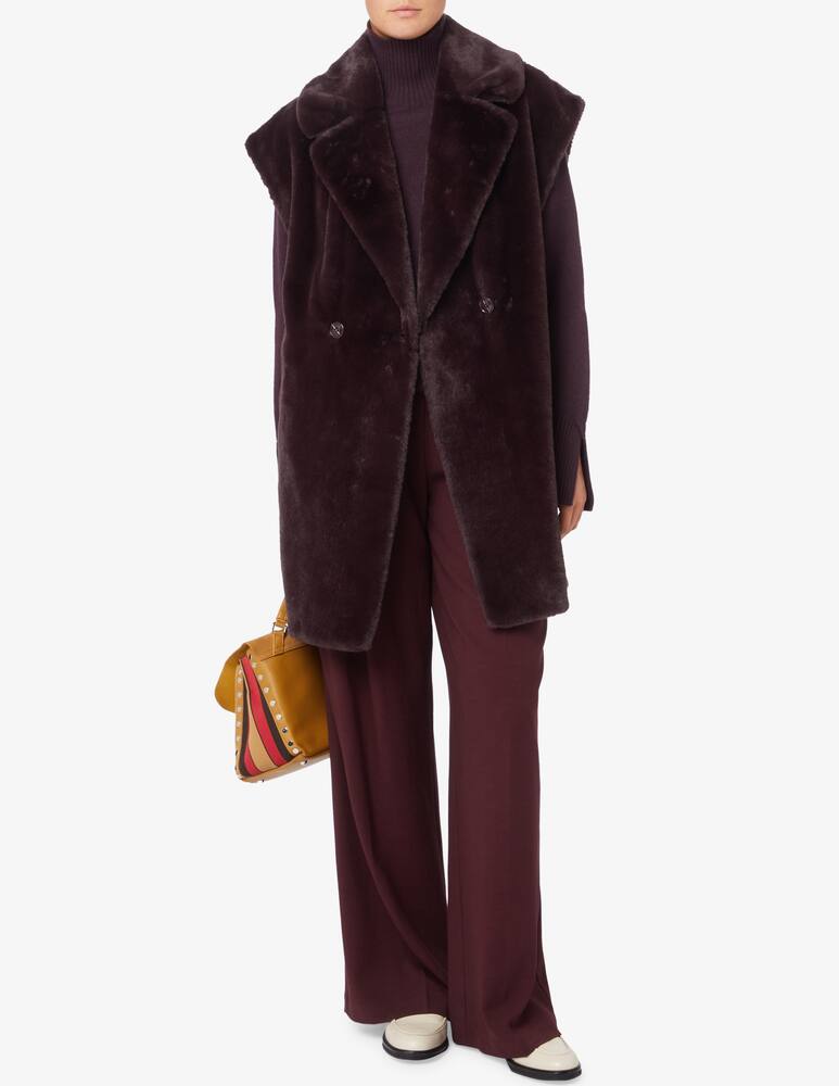 rinascente SEVENTY Gilet in simil pelliccia