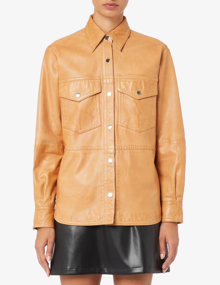 rinascente SEVENTY Leather shirt