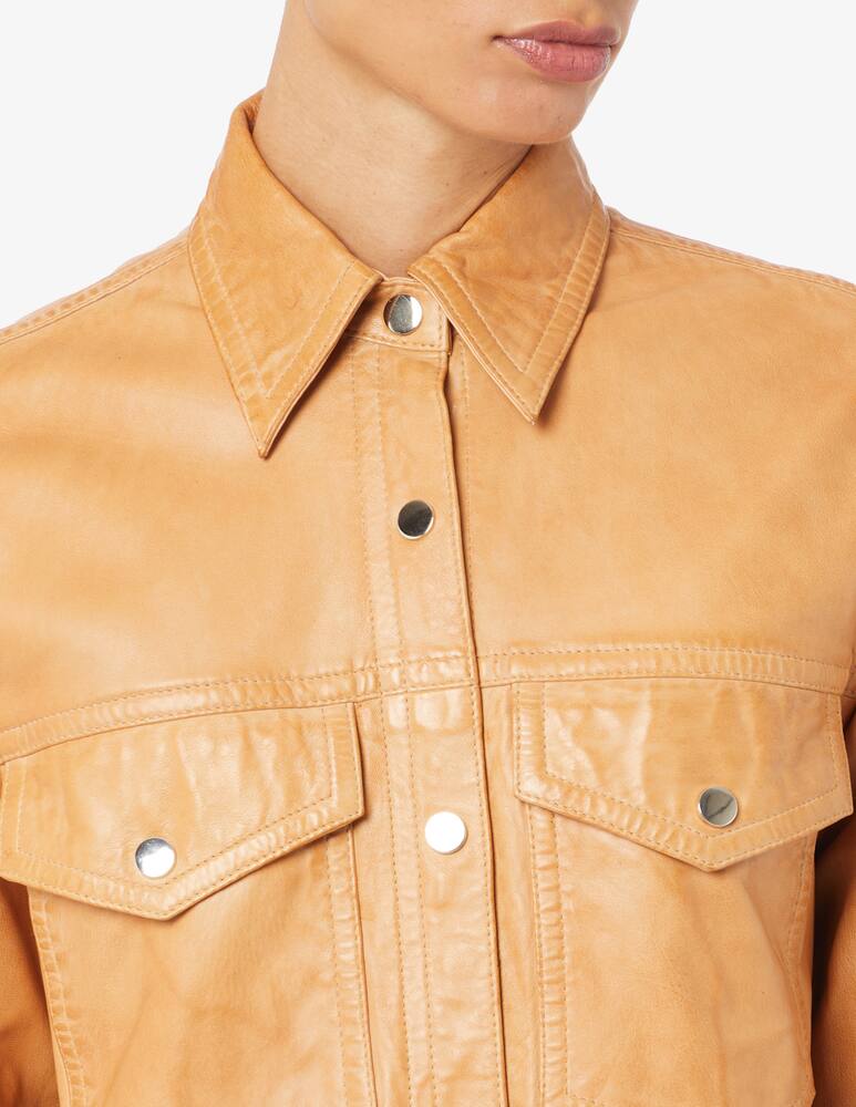 rinascente SEVENTY Leather shirt