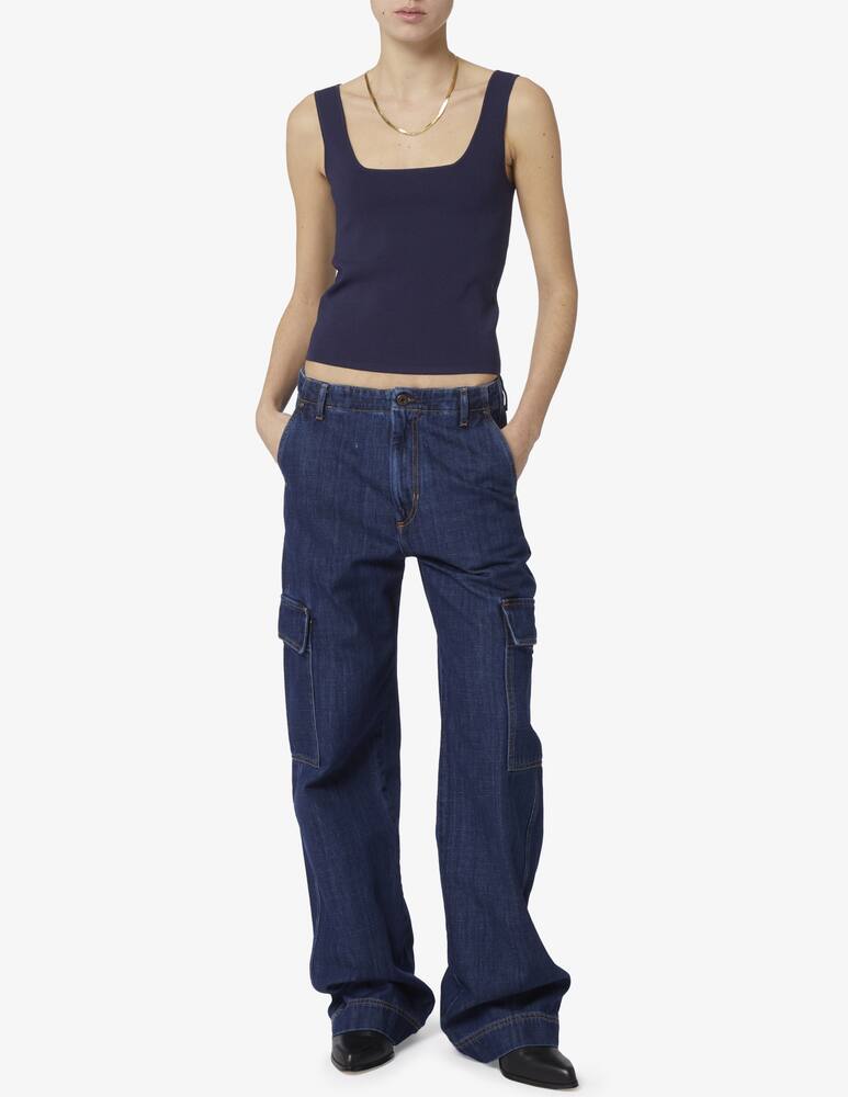 rinascente SEVENTY Top con collo quadrato