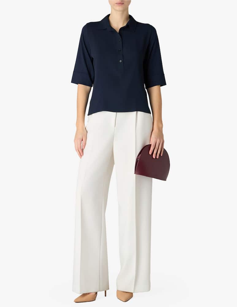 SEVENTY Polo jersey knit top - picture 2 SEVENTY Polo jersey knit top - picture 2