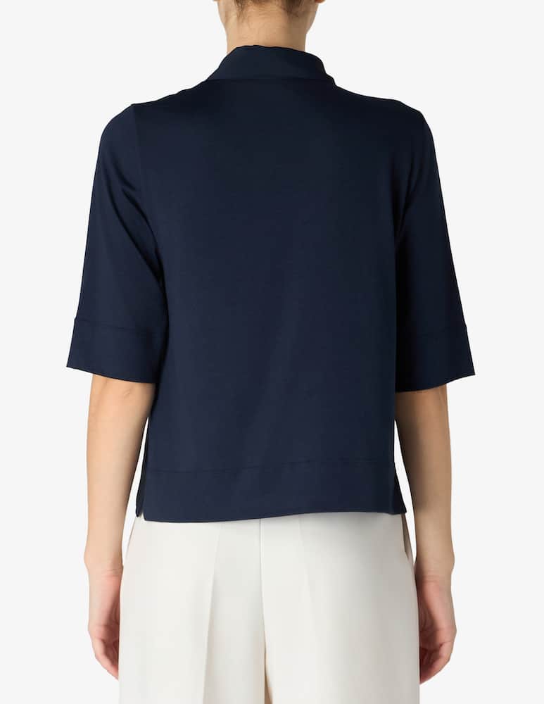 SEVENTY Polo jersey knit top - picture 3 SEVENTY Polo jersey knit top - picture 3