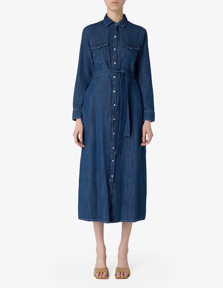 SEVENTY Denim chemisier dress - picture 1 SEVENTY Denim chemisier dress - picture 1