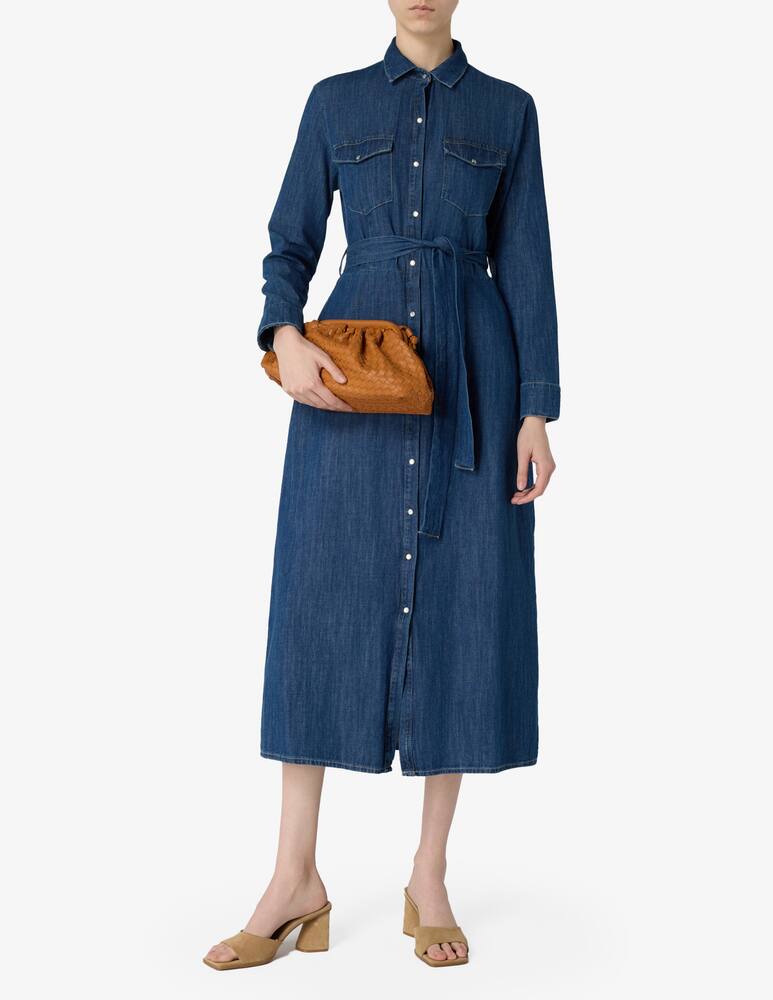 rinascente SEVENTY Chemisier in jeans lavato