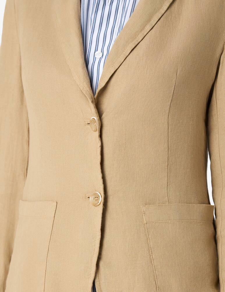 rinascente SEVENTY Blazer in lino 2 bottoni