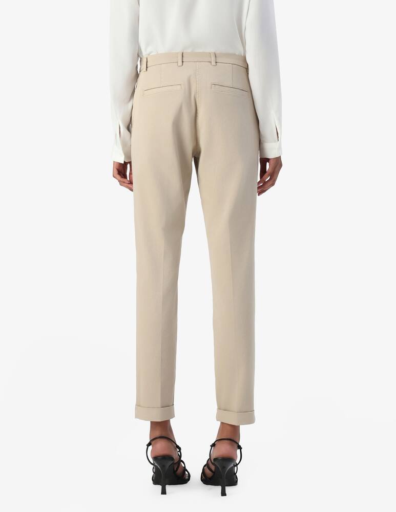 rinascente SEVENTY Pantaloni sigaretta gabardina