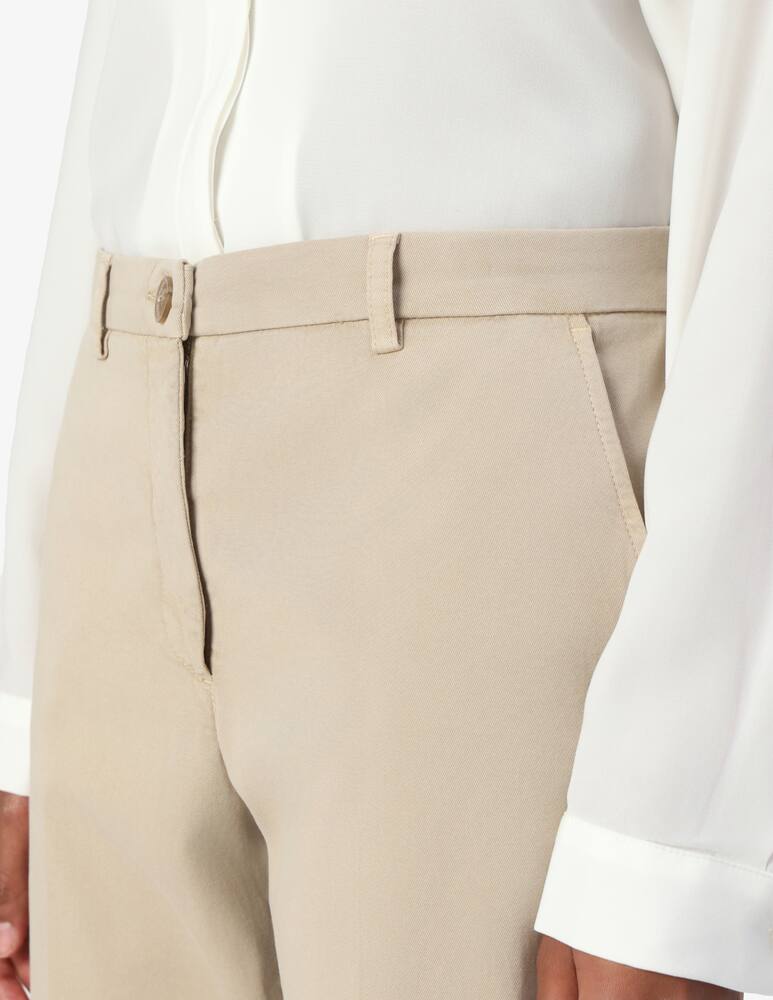 rinascente SEVENTY Pantaloni sigaretta gabardina