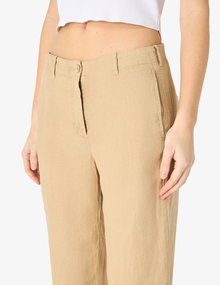 rinascente SEVENTY Linen relaxed trousers
