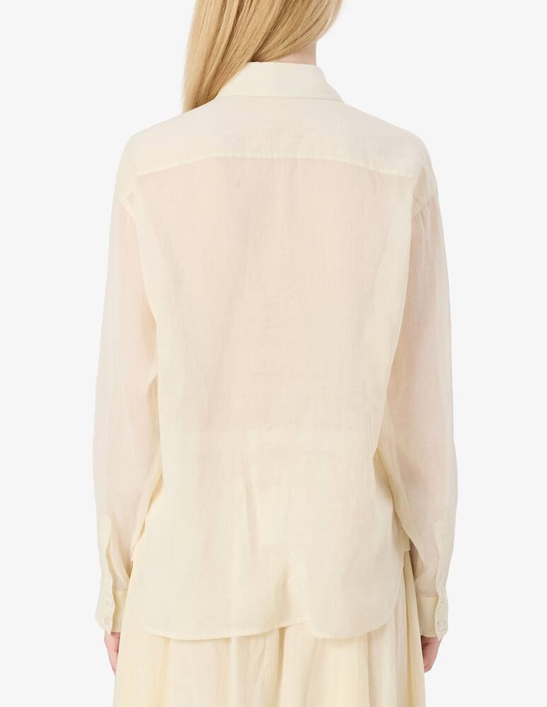 rinascente SEVENTY Camicia organza ricamata