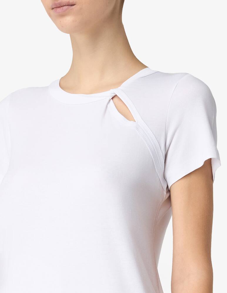 rinascente SEVENTY Cutout jersey t-shirt