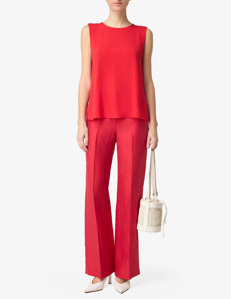 rinascente SEVENTY Pantaloni in lino fiammato 