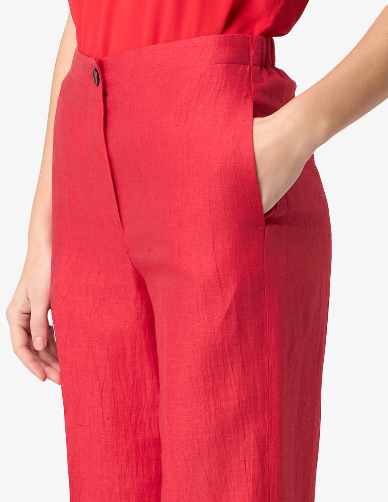 rinascente SEVENTY Pantaloni in lino fiammato 