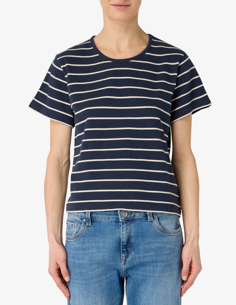 SEVENTY Striped piquet t-shirt - picture 1 SEVENTY Striped piquet t-shirt - picture 1