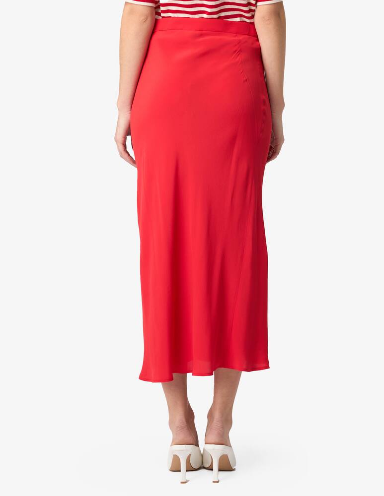 rinascente SEVENTY Crepe midi skirt