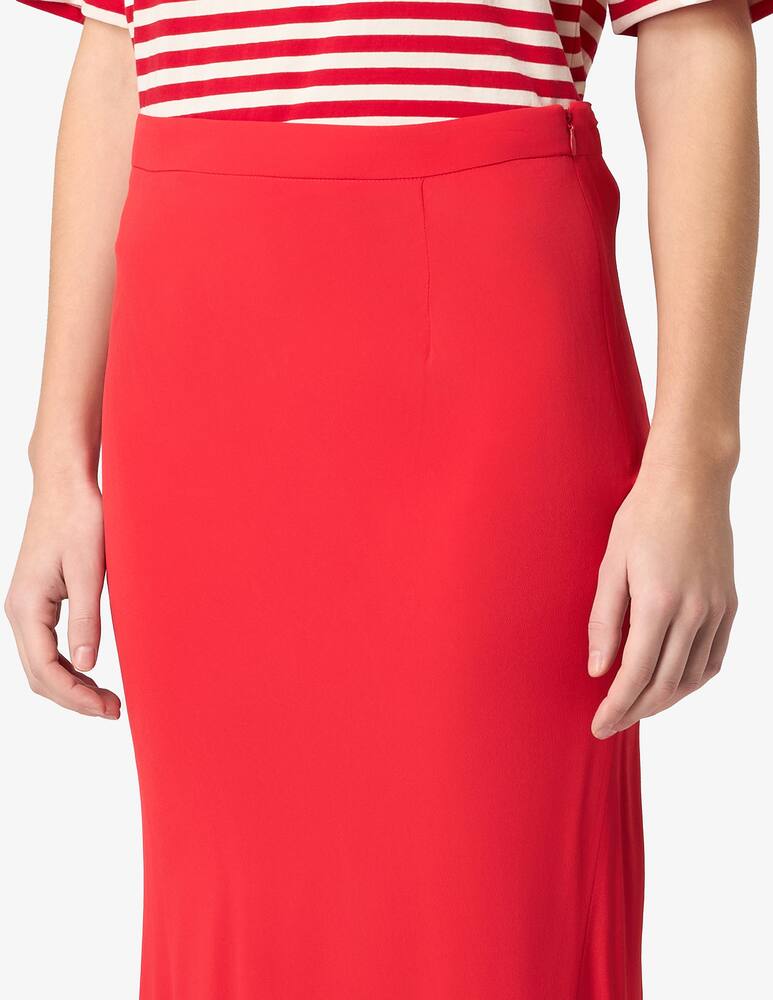 rinascente SEVENTY Crepe midi skirt