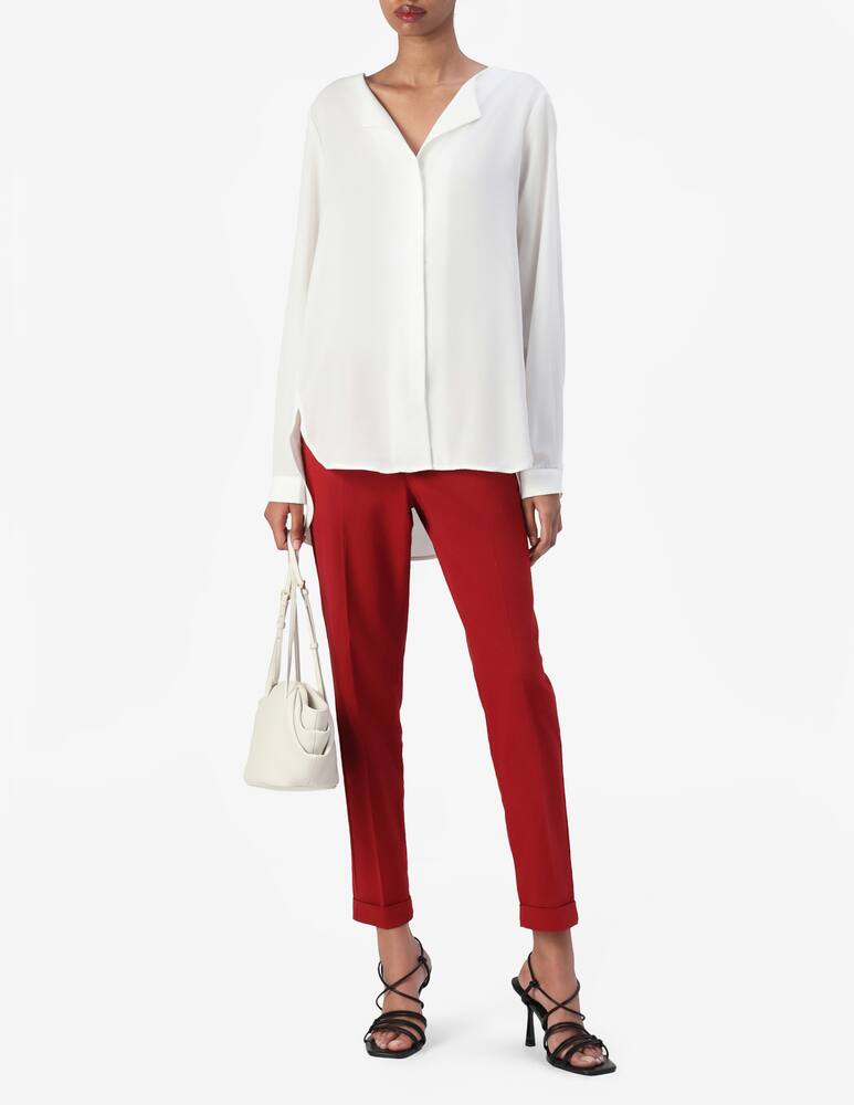 rinascente SEVENTY Pantaloni sigaretta gabardine