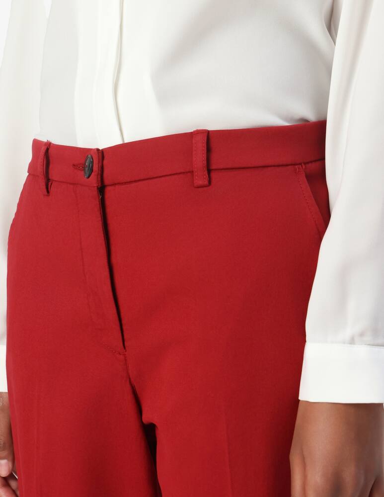 rinascente SEVENTY Pantaloni sigaretta gabardine