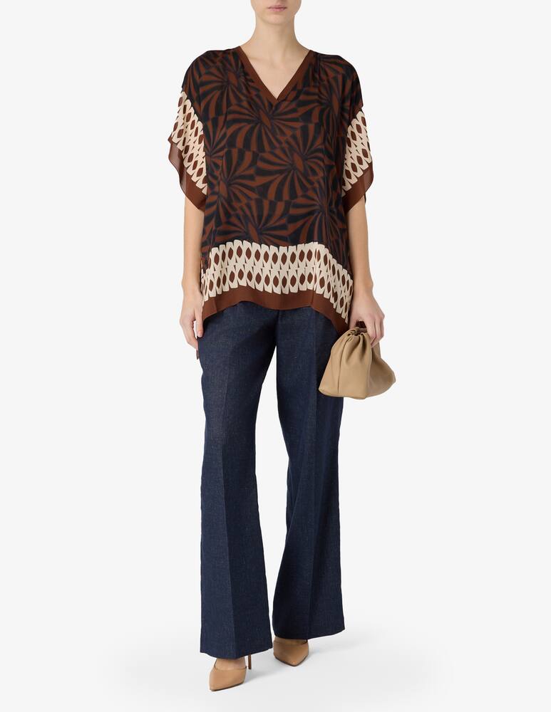 rinascente SEVENTY Poncho con stampa