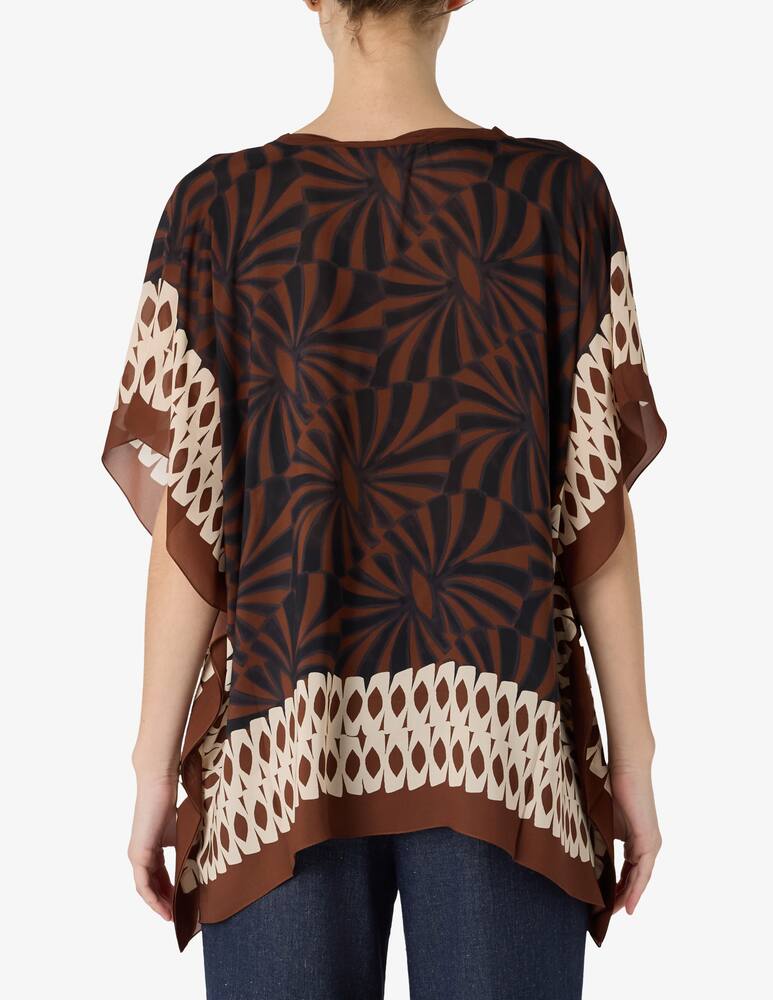 rinascente SEVENTY Poncho con stampa