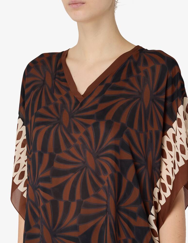 rinascente SEVENTY Poncho con stampa