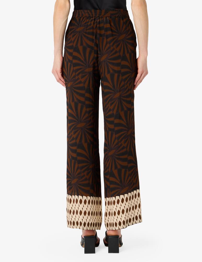 rinascente SEVENTY Foliage print trousers