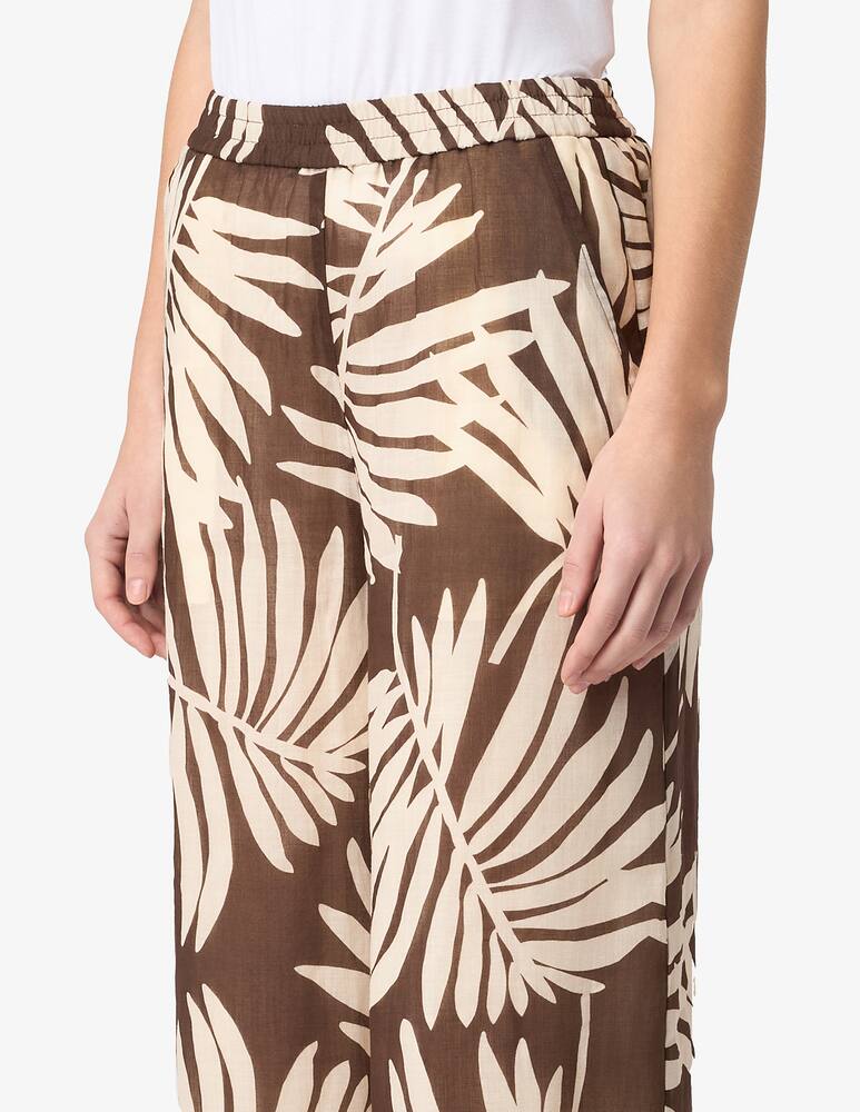rinascente SEVENTY Palma print trousers