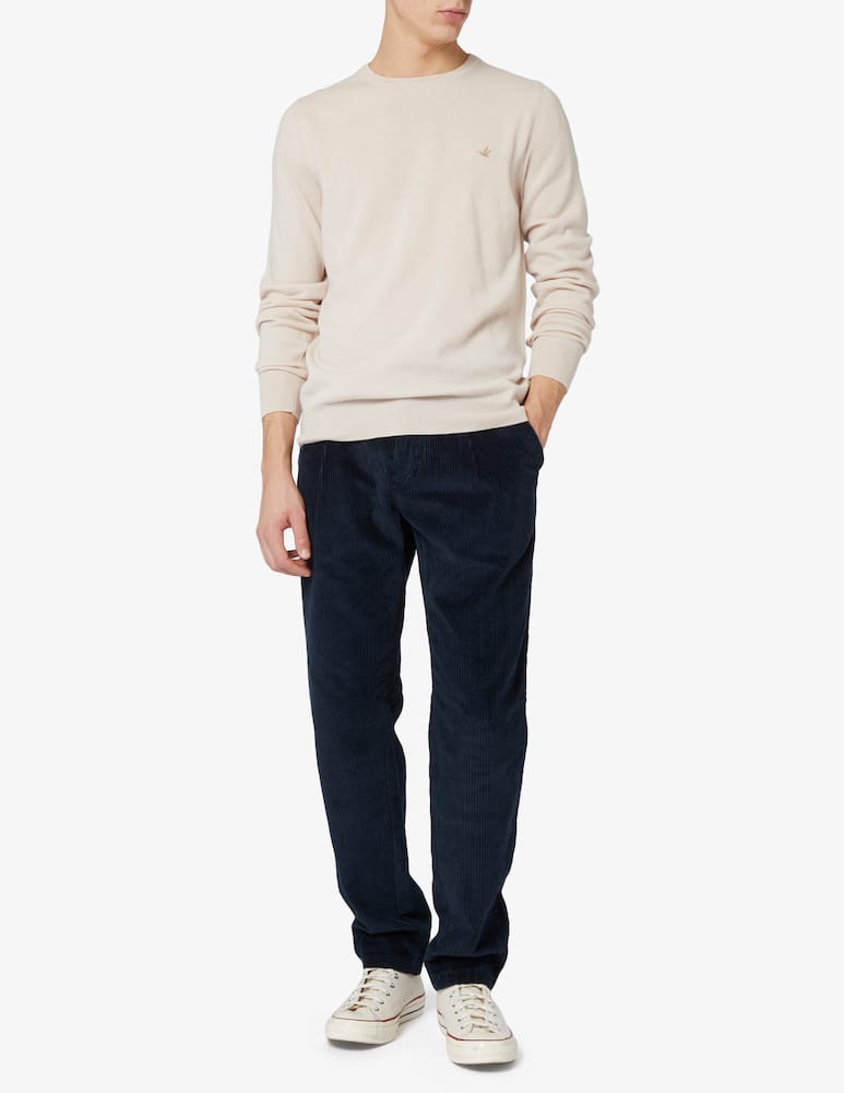 rinascente Brooksfield Supergeelong f12 patches crewneck jumper