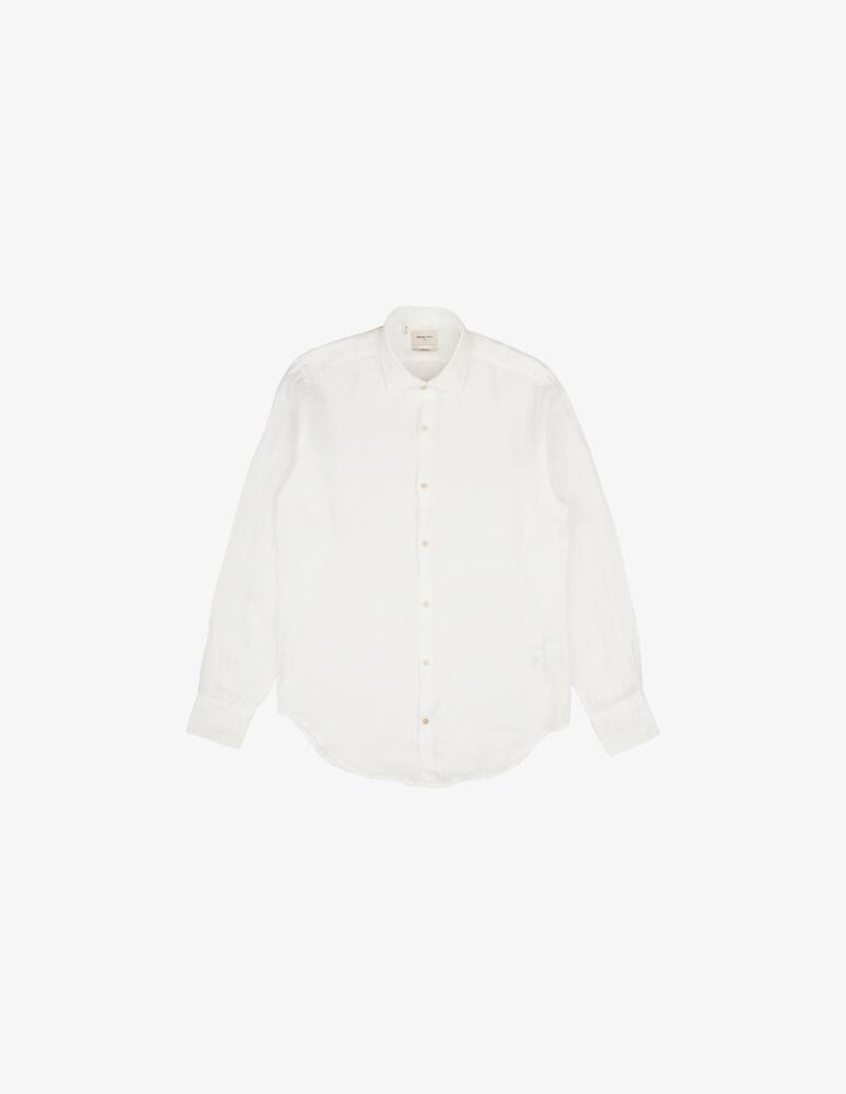 rinascente Brooksfield Linen spread shirt