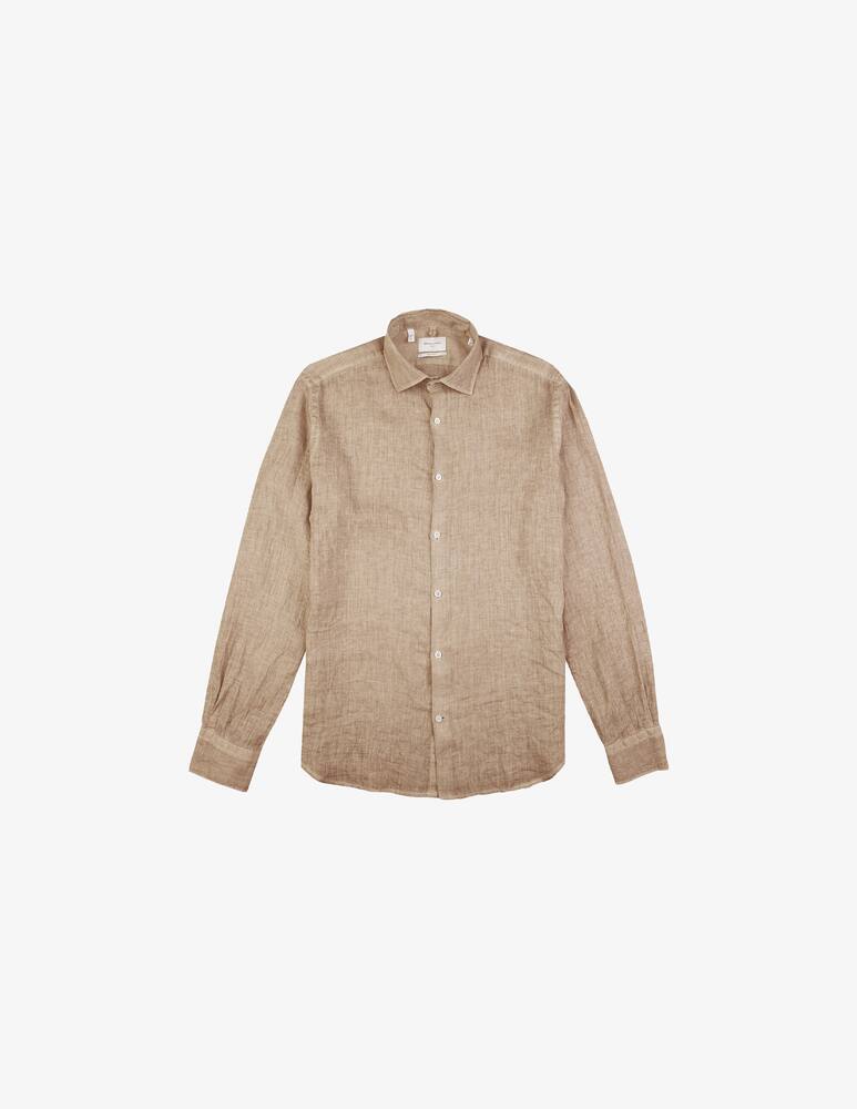 Brooksfield Sunfaded linen spread shirt - picture 1