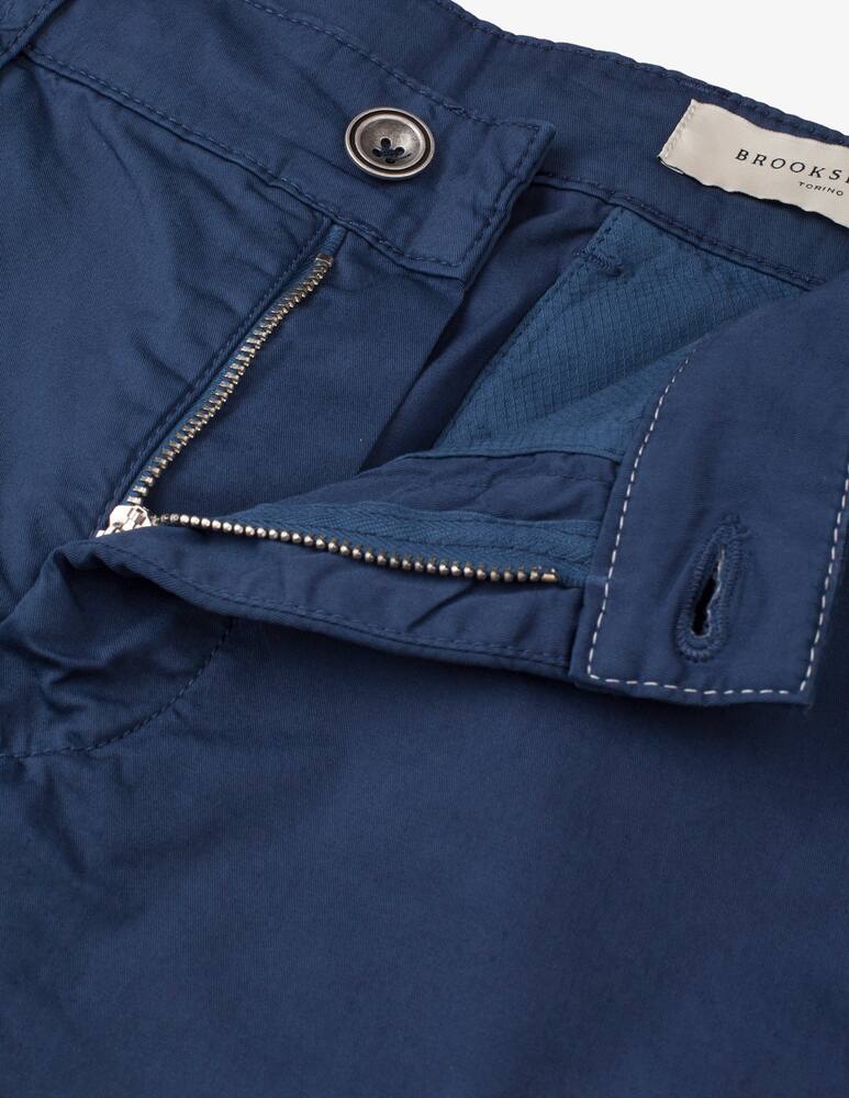 rinascente Brooksfield Bermuda chino slim fit gabardina tinto capo