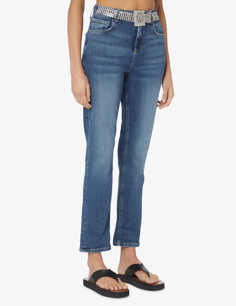 Liu Jo Jeans a vita alta e gamba dritta - immagine 1 Liu Jo Jeans a vita alta e gamba dritta - immagine 1