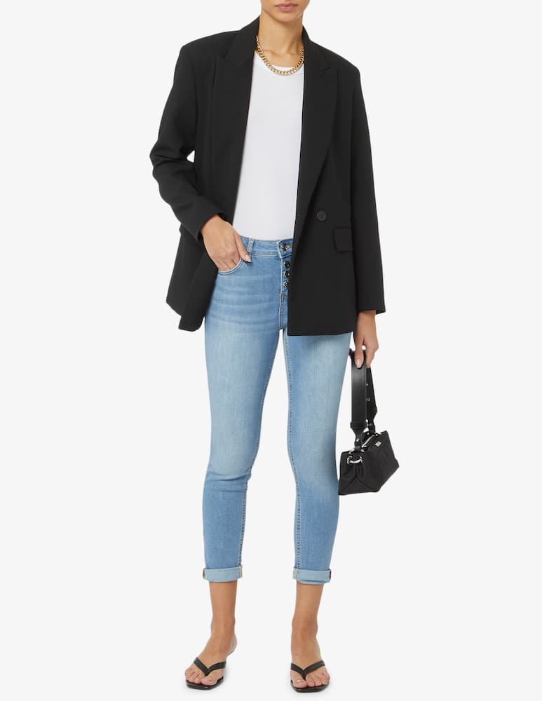 rinascente Liu Jo Jeans a vita alta skinny Monroe