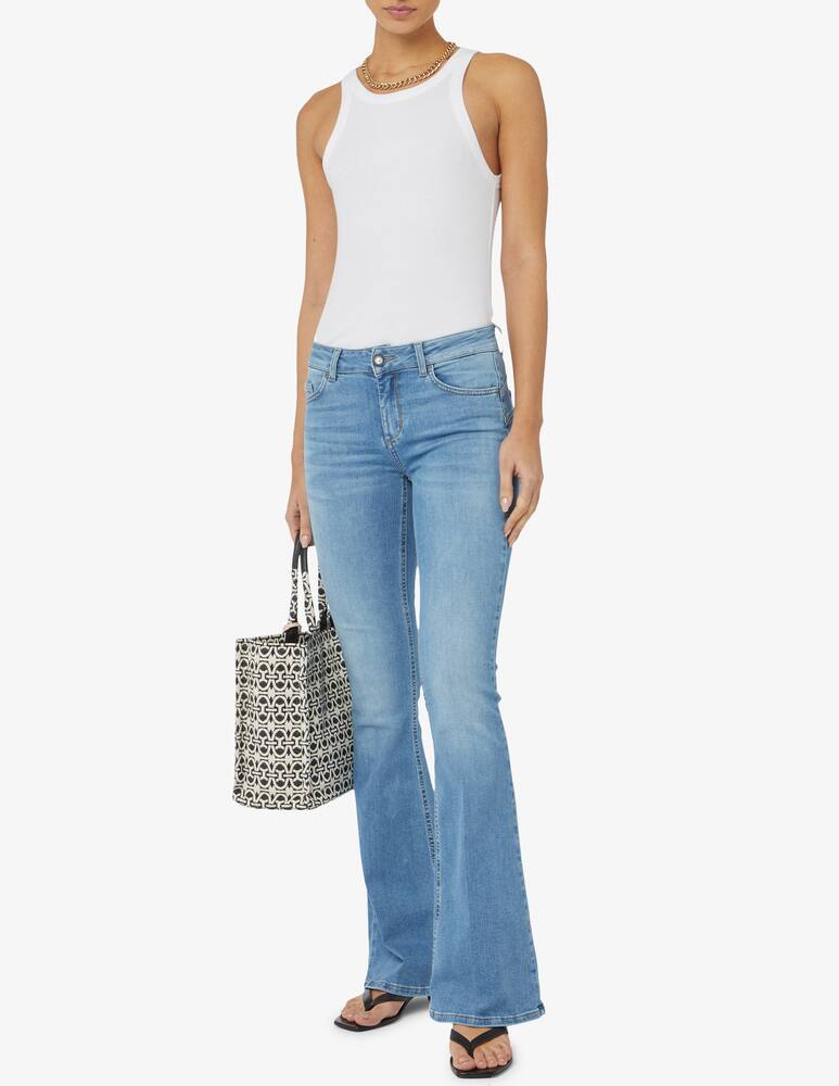 rinascente Liu Jo Parfait regular rise flare jeans