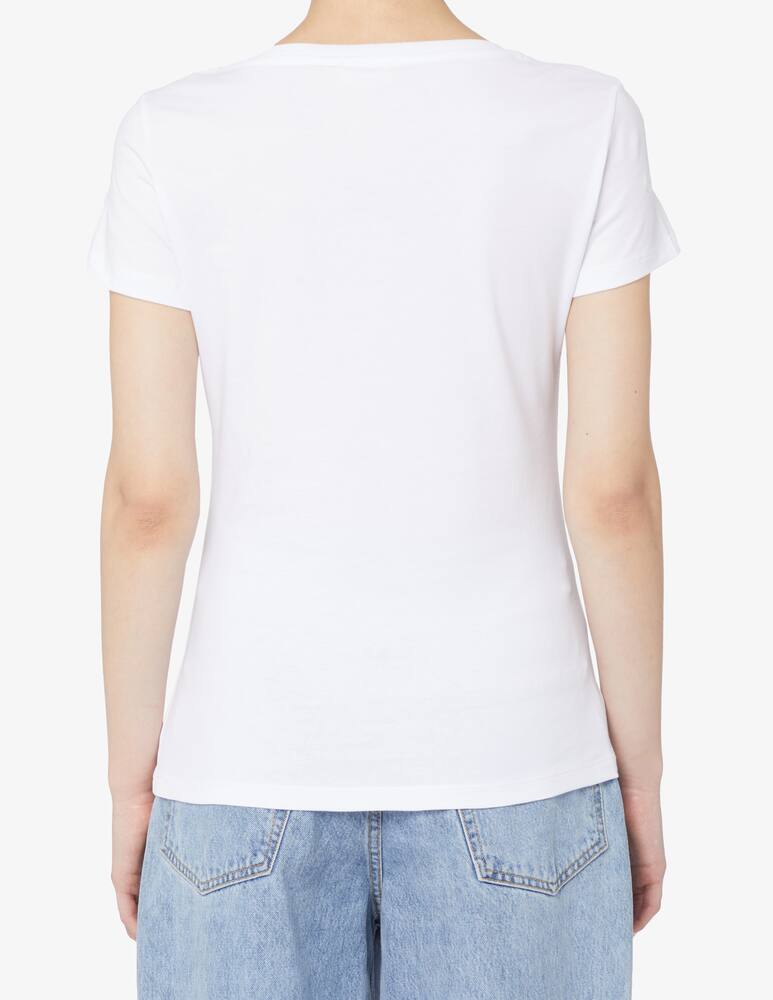 rinascente Liu Jo T-shirt in cotone rilievo