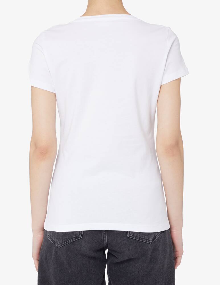 rinascente Liu Jo Embossed cotton t-shirt