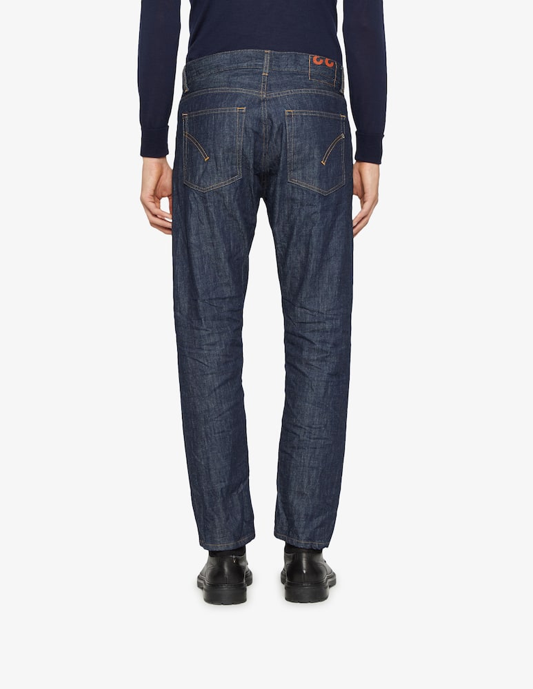 Dondup Pantalone dian carrot blu scuro - immagine 2 Dondup Pantalone dian carrot blu scuro - immagine 2