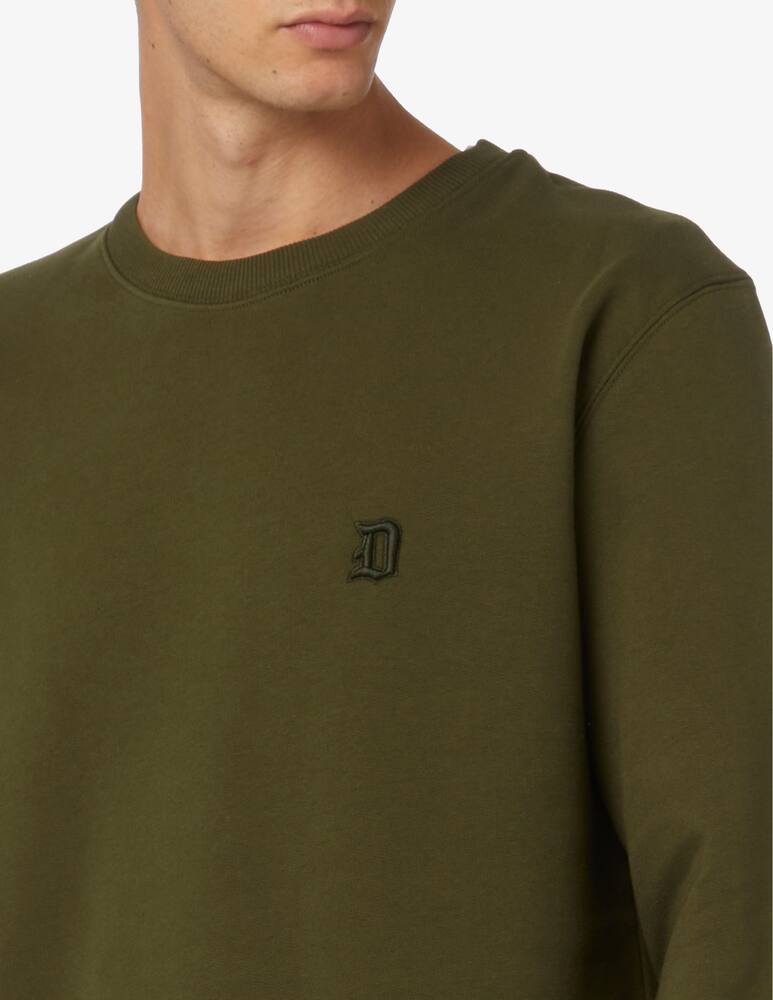 rinascente Dondup Felpa girocollo loghino ricamato