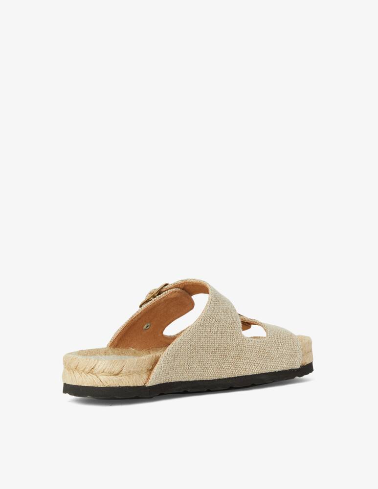 rinascente Manebì Canvas falt sandals