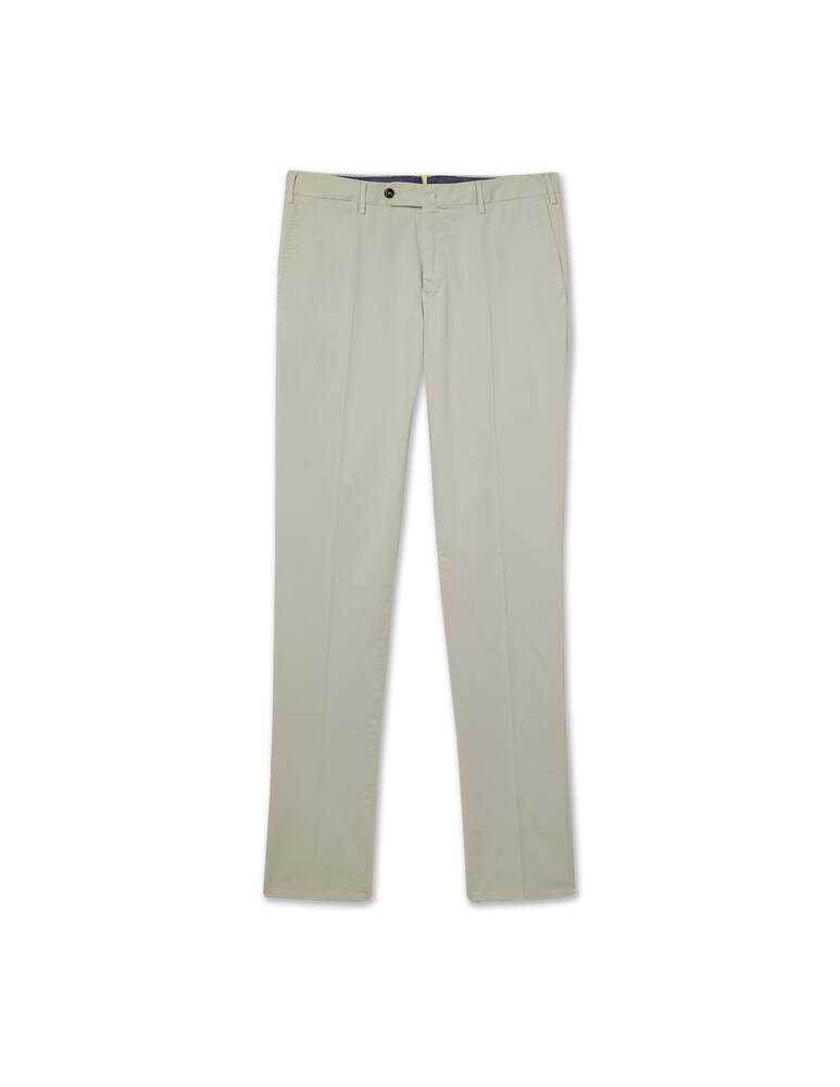 rinascente PT Pantaloni Torino Chino slim soft touch stretch satin - grigio